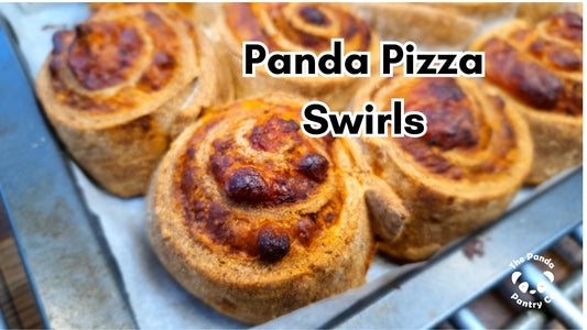 Panda Pizza Swirls – Low-Carb, Gluten-Free & Full of Flavour