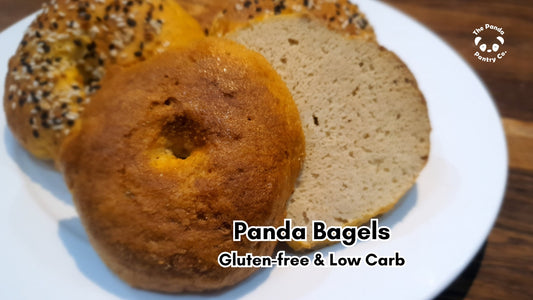Panda Flour® Bagels — Low-Carb, Gluten-Free, Fluffy & Chewy