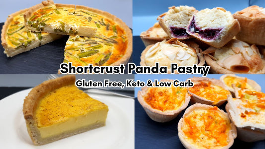 Panda Shortcrust Pastry Gluten-Free, Low-Carb & Easy to Work With