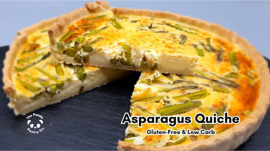 Asparagus Quiche – Low-Carb, Gluten-Free & Perfect for Brunch
