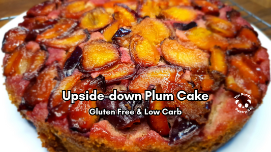 Upside-Down Plum Cake – Spiced, Moist, and Gluten-Free