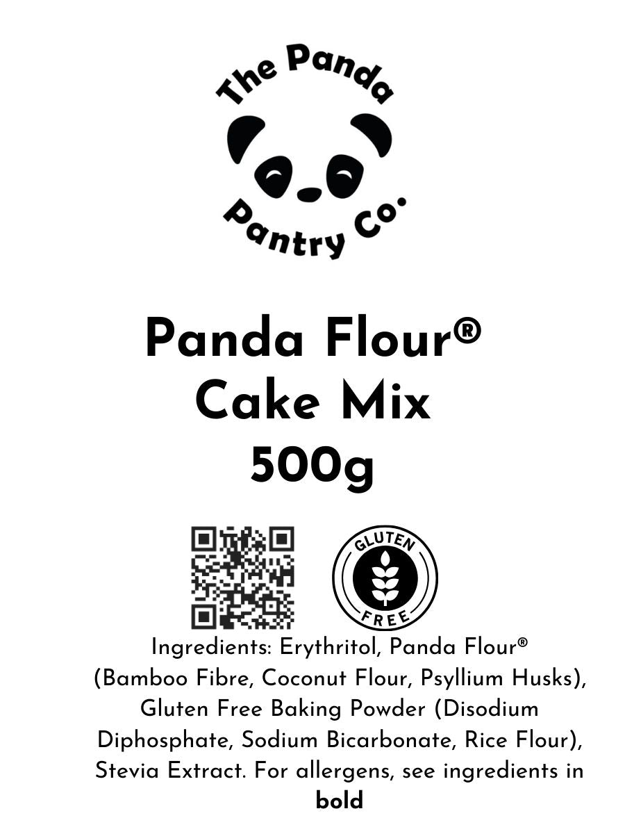 Panda Flour® Cake Mix – Plain Base for Custom Low-Carb Cakes (500g - 1500g)