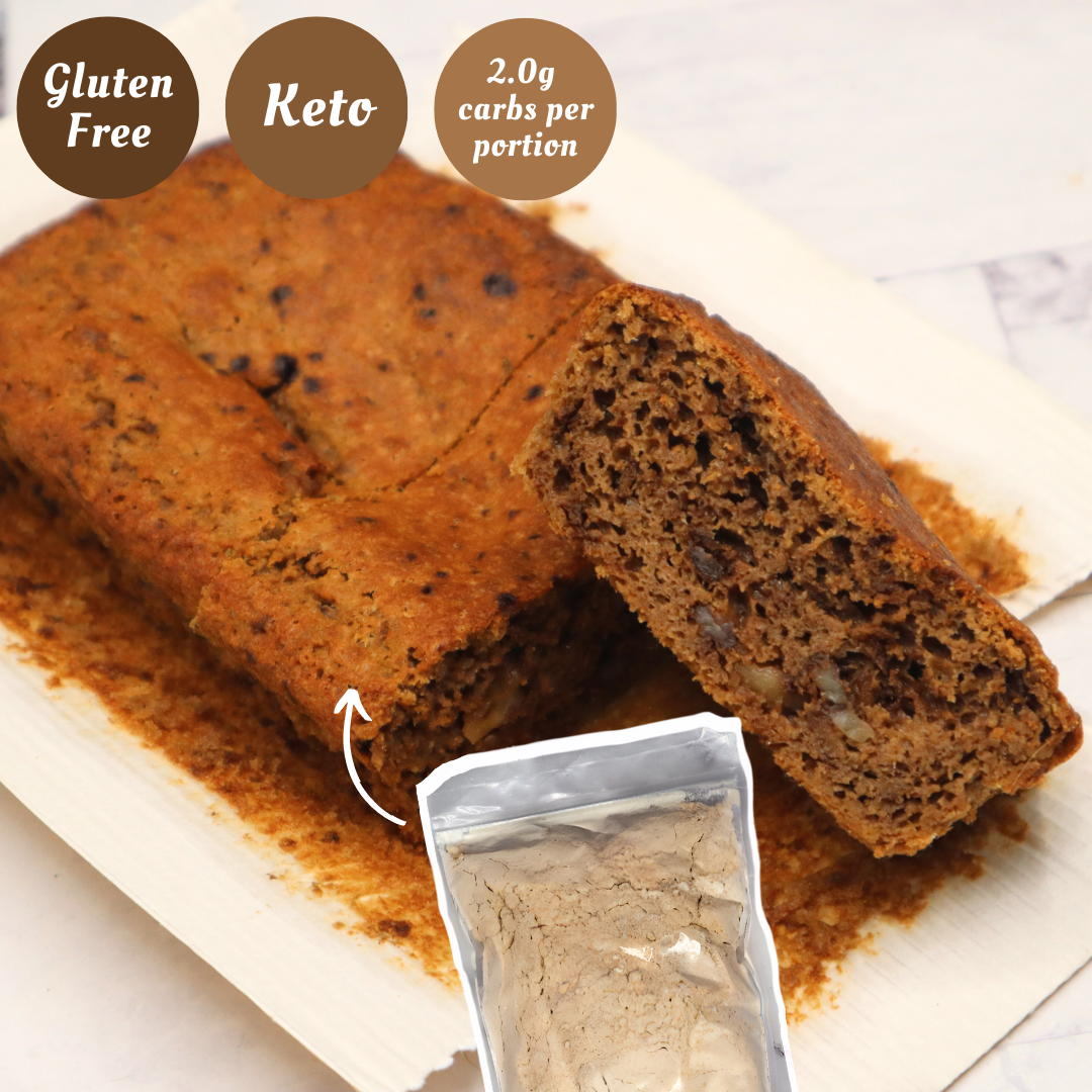 Panda Flour® Coffee & Walnut Cake Mix (450g - 16 portion / 900g - 32 portion)