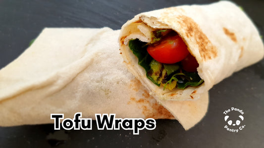 Tofu Protein Wraps – Dairy-Free, Egg-Free & Gluten-Free with Panda Flour®