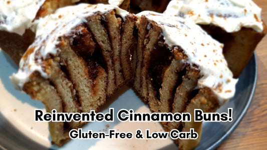 Real Cinnamon Buns, Reinvented – Low-Carb, Gluten-Free, and Absolutely Fluffy