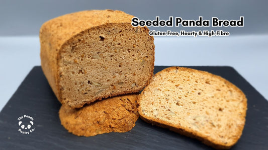 🥖 Seeded Panda Loaf – Gluten-Free, Hearty & High-Fibre