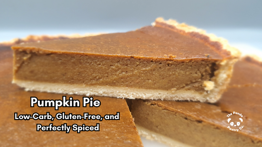 🎃 Pumpkin Pie – Low-Carb, Gluten-Free, and Perfectly Spiced