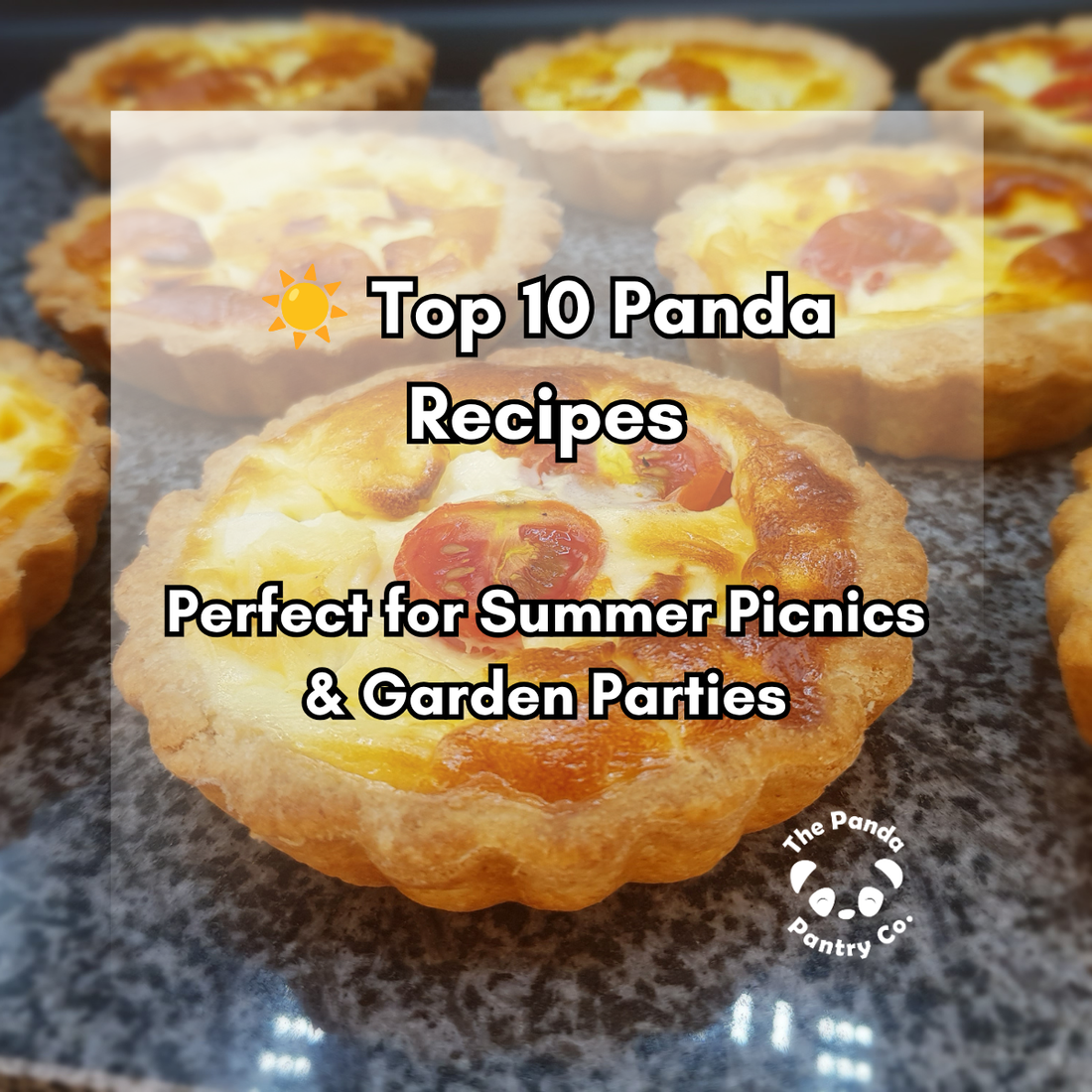 Top 10 Panda Recipes for Summer Picnics & Garden Parties