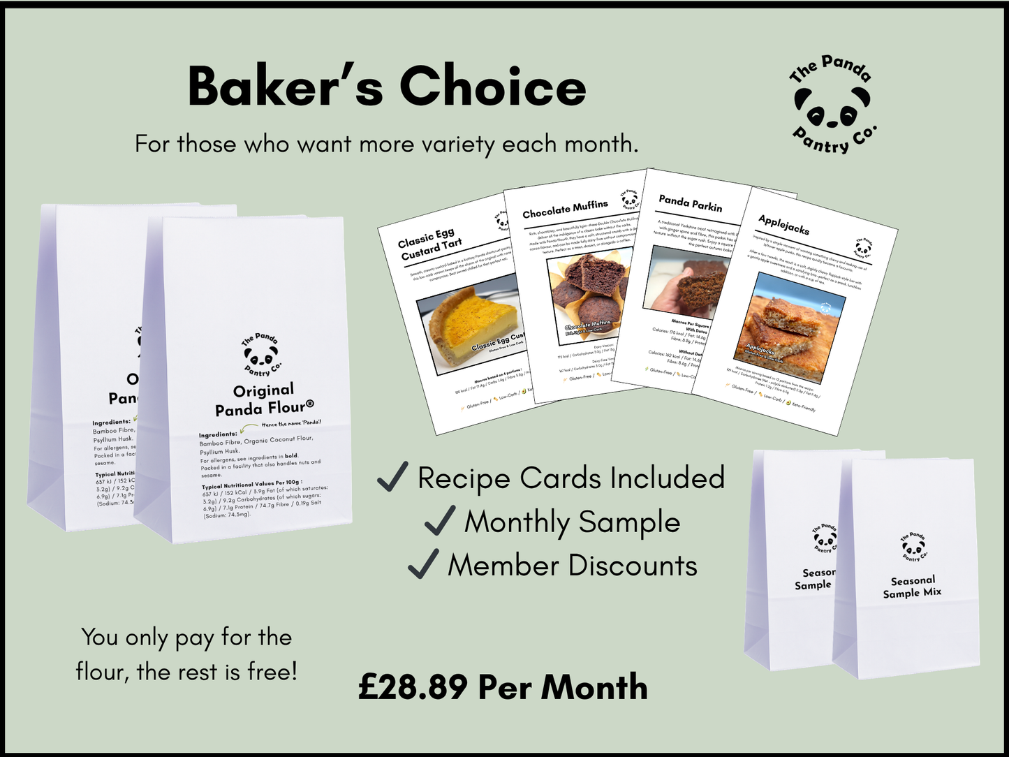 Panda Flour® Subscription – Learn, Bake, Enjoy!