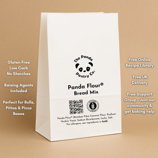 Panda Flour® Bread Mix (500g, 1kg, 1.5kg) - makes rolls, pittas, soft flatbreads, pizza..