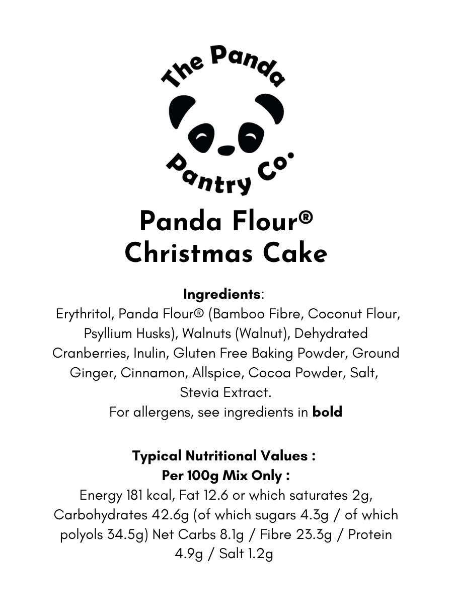 🎅 Panda Christmas Cake Mix – Rich, Moist & Wonderfully Festive🎄