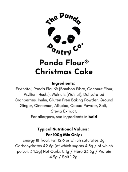 🎅 Panda Christmas Cake Mix – Rich, Moist & Wonderfully Festive🎄