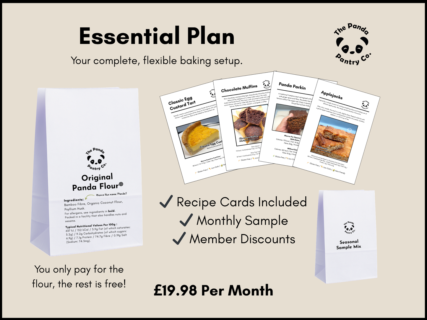 Panda Flour® Subscription – Learn, Bake, Enjoy!