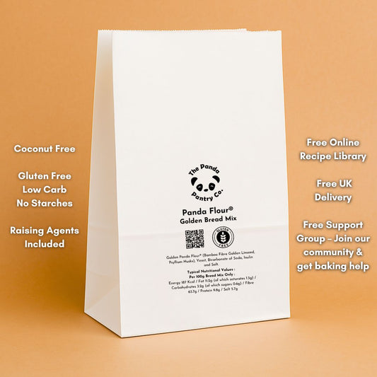 Golden Panda Bread Mix – Clean Keto, Gluten-Free & Coconut-Free – Bake 2, 4 or 6 Loaves
