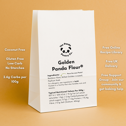 Panda Flour® — Gluten-Free, Low-Carb Flour for Real Bread, Cakes & Pastry
