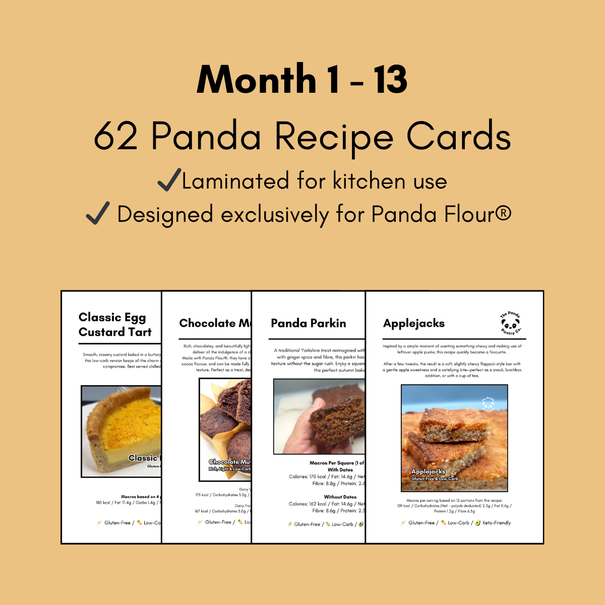 Panda Flour Recipe Cards – The Complete Collection