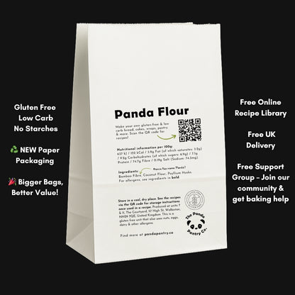 Panda Flour® — Gluten-Free, Low-Carb Flour for Real Bread, Cakes & Pastry