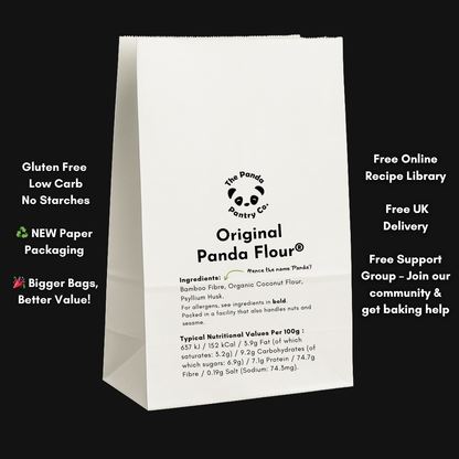 Panda Flour® — Gluten-Free, Low-Carb Flour for Real Bread, Cakes & Pastry