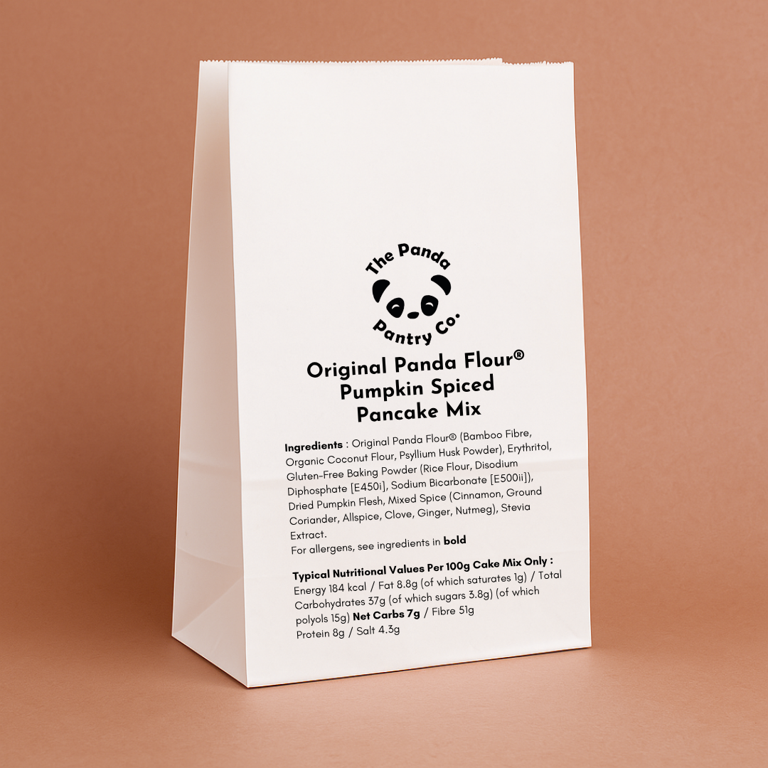 Panda Pumpkin Spiced Fluffy Pancake Mix – Low-Carb & Gluten-Free