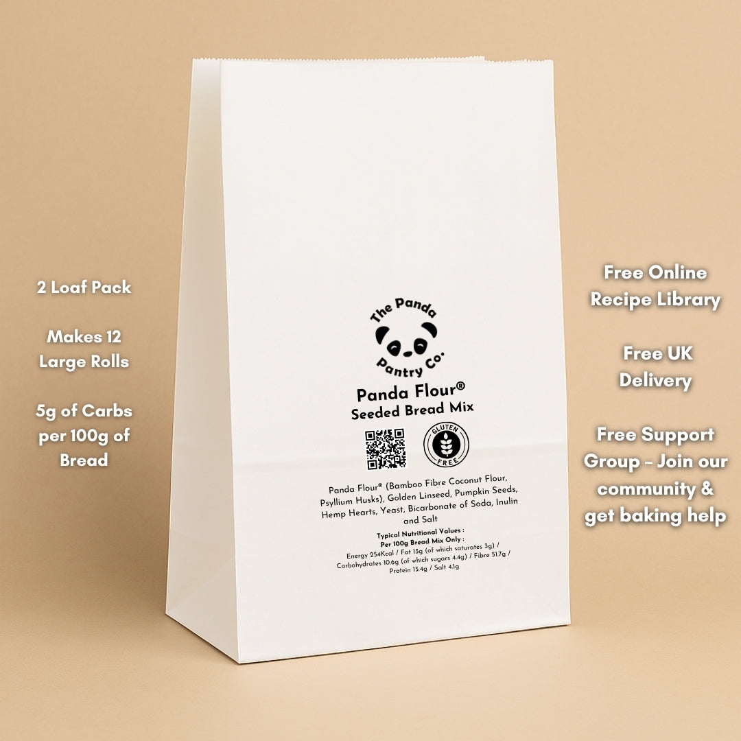 Seeded Panda Bread Mix – Bake 2, 4 or 6 Loaves