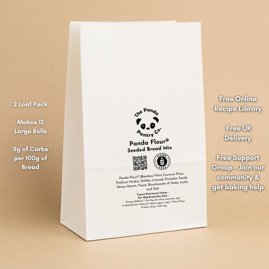 Seeded Panda Bread Mix – Bake 2, 4 or 6 Loaves