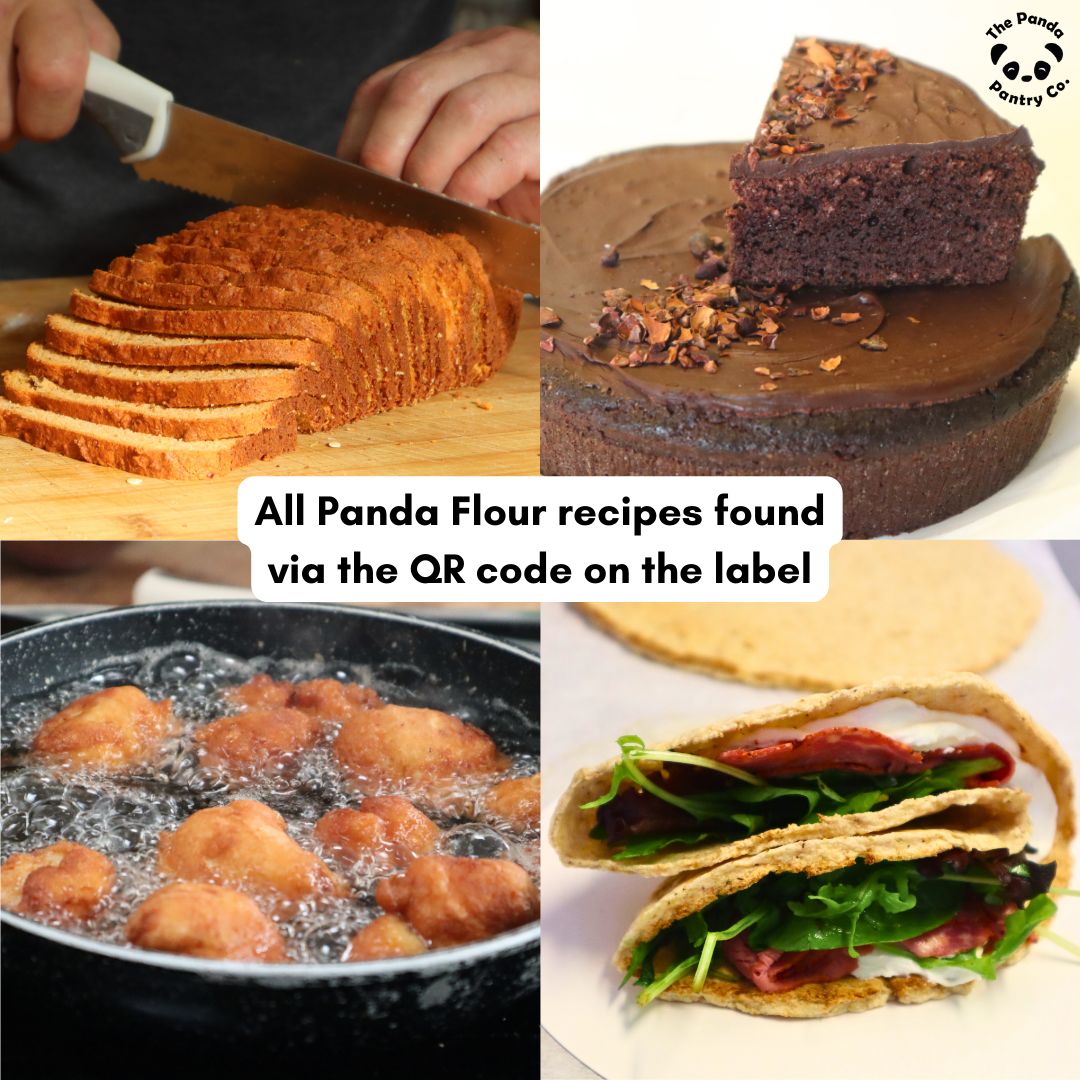 Panda Flour®: Gluten-Free & Keto Baking Flour – Ideal for Low-Carb Recipes (300g / 450g / 750g / 1200g)