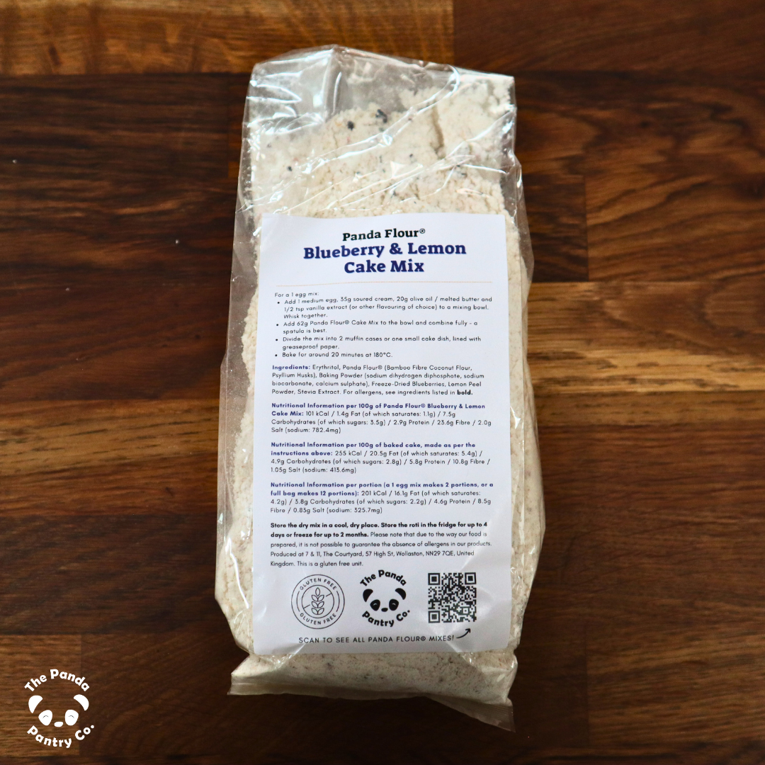 Panda Flour® Blueberry & Lemon Cake Mix (375g)