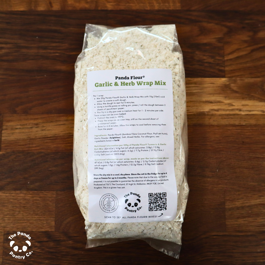 Panda Flour® Garlic & Herb Wrap Mix (300g)