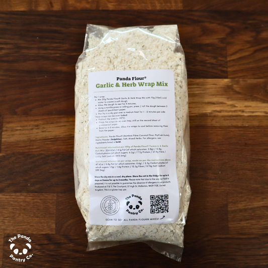 Panda Flour® Garlic & Herb Wrap Mix (300g)