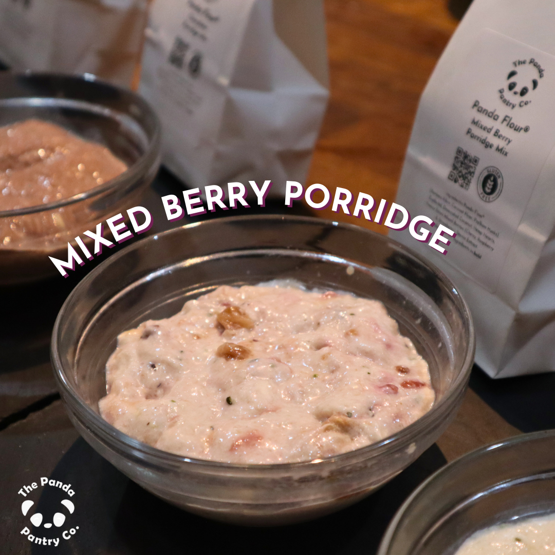 Panda Flour® Mixed Berry Porridge Mix (360g)