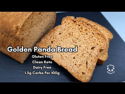 Golden Panda Bread Mix – Clean Keto, Gluten-Free & Coconut-Free – Bake 2, 4 or 6 Loaves