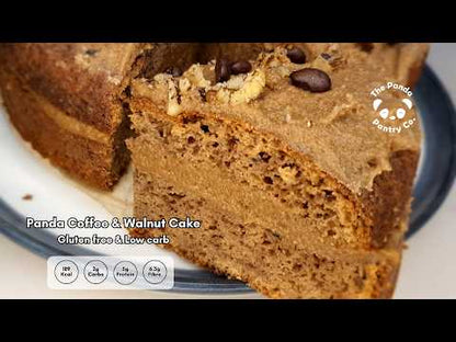 Panda Coffee & Walnut Cake Mix – Low-Carb & Gluten-Free