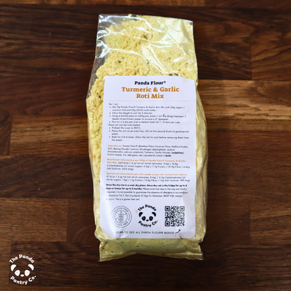 Panda Flour® Turmeric & Garlic Roti Mix (300g)